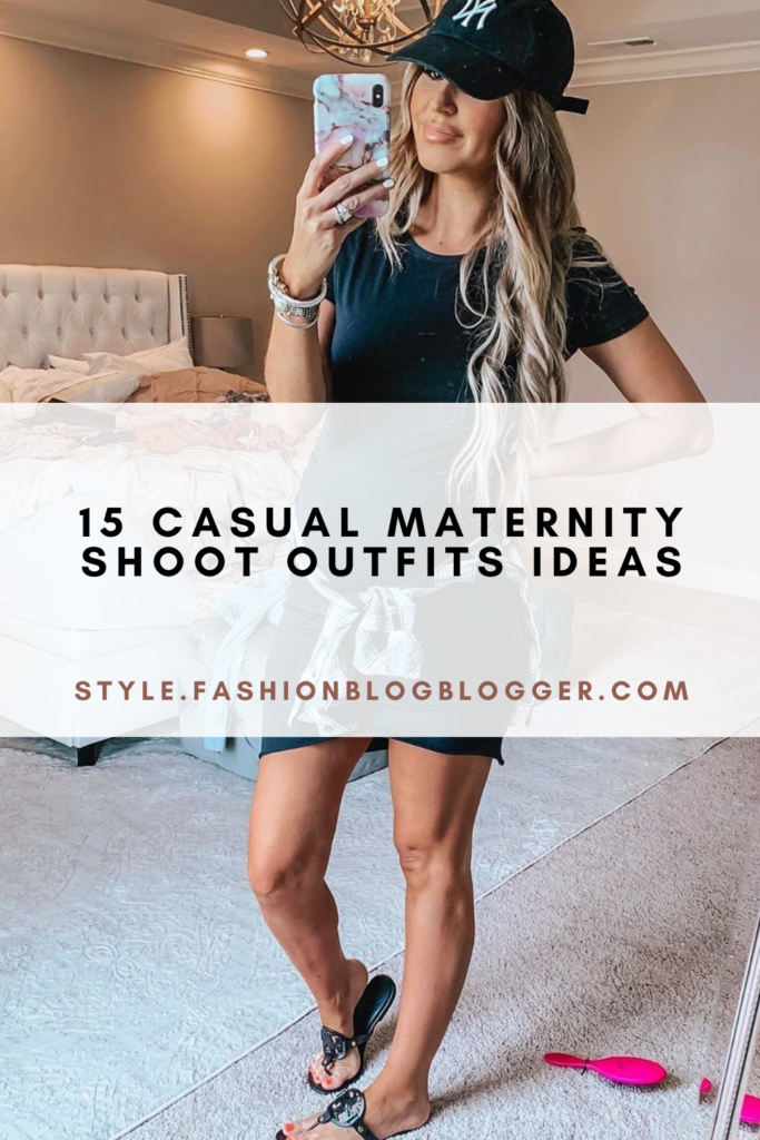 15 Casual Maternity Shoot Outfits Ideas