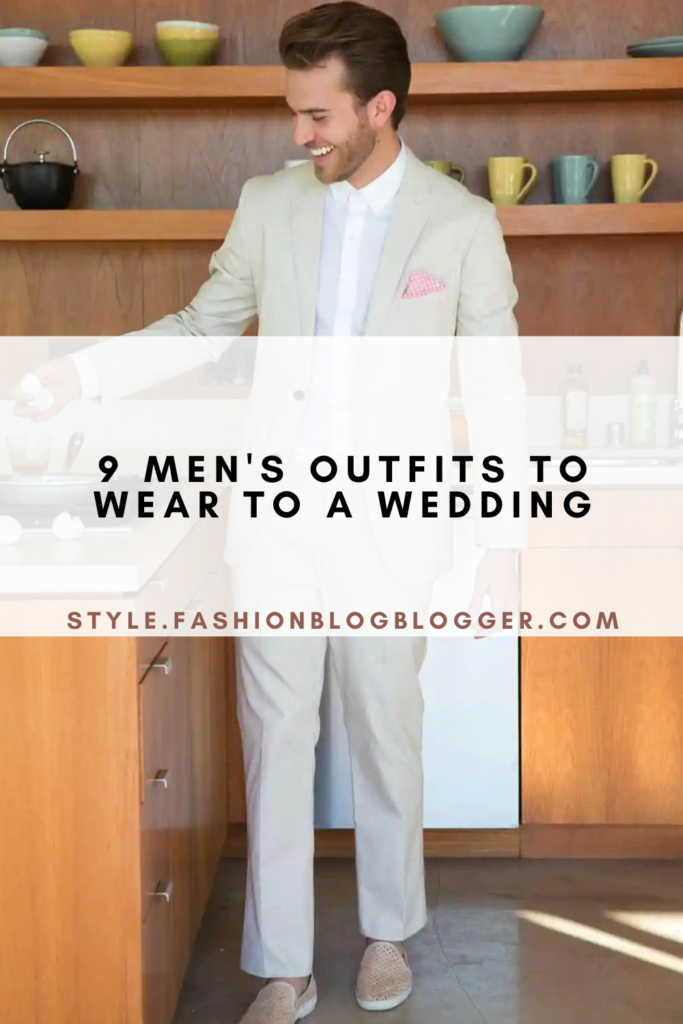 9 Men's Outfits To Wear To A Wedding